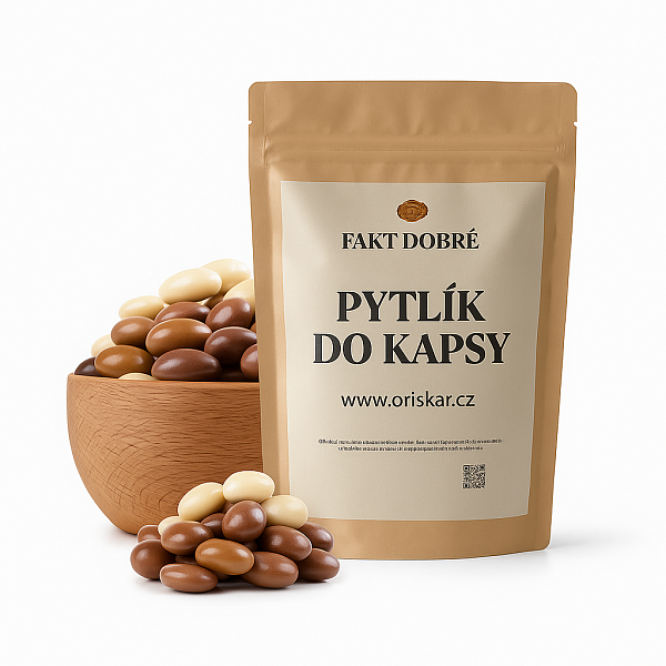 FAKT DOBRÉ Směs mandlí čoko-slaný karamel 50 g