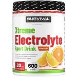 Survival Xtreme Electrolyte Sport Drink - 600 g, pomeranč