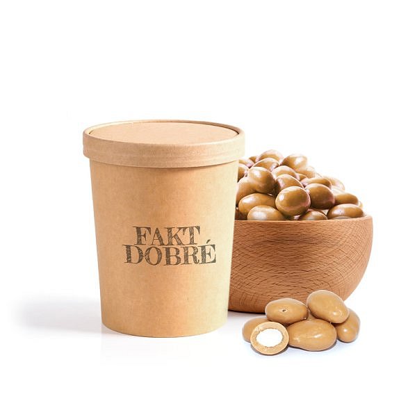 FAKT DOBRÉ kelímek Mandle ve SLANÉM KARAMELU 100 g