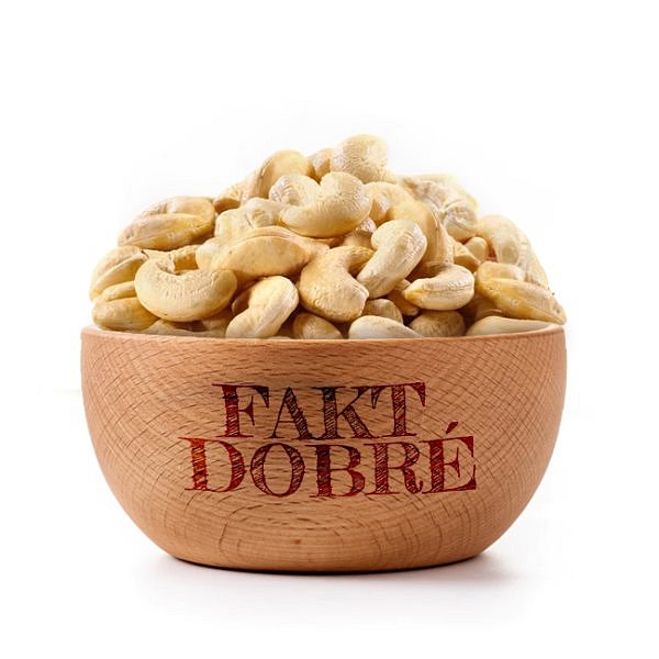 FAKT DOBRÉ Kešu ořechy natural WW320 PREMIUM 1 kg