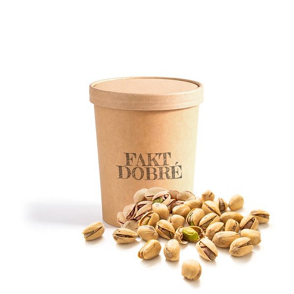 FAKT DOBRÉ kelímek Pistácie JUMBO solené 100 g