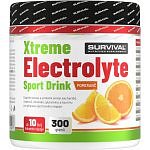 Survival Xtreme Electrolyte Sport Drink - 300 g, pomeranč