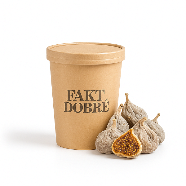 FAKT DOBRÉ kelímek Sušené fíky mini 200 g