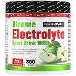 Survival Xtreme Electrolyte Sport Drink - 300 g, zelené jablko
