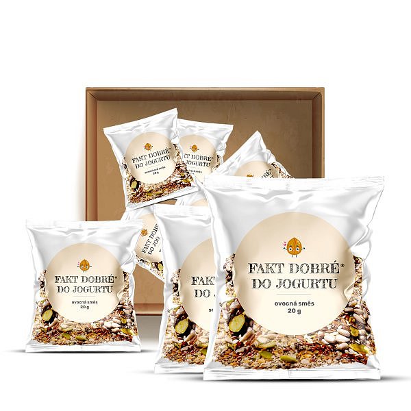 FAKT DOBRÉ Ovocná směs do jogurtu 28 x 20 g